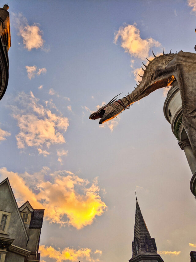 Dragon at Diagon Alley Universal Studios Florida Orlando 2