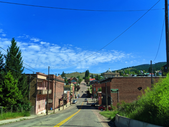 Driving into Philipsburg Montana 1