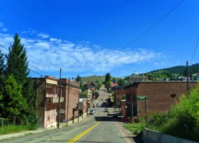 Driving into Philipsburg Montana 1