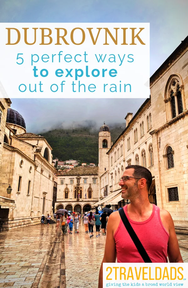 Dubrovnik in the rain is still fascinating with many things to do. Photography and museums are just a few of the best activities in Old Town Dubrovnik when it's raining.