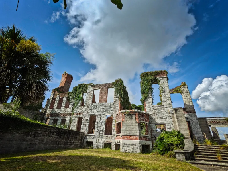 Dungeness Ruins at Cumberland Island National Seashore Coastal Georgia 2