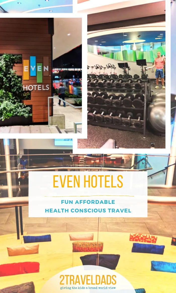 Even Hotels are set up for healthy choices when you travel. With fitness equipment in hotel rooms, great on-property gyms and even healthy food choices, they're perfect for health conscious travelers. #travel #hotel #fitness