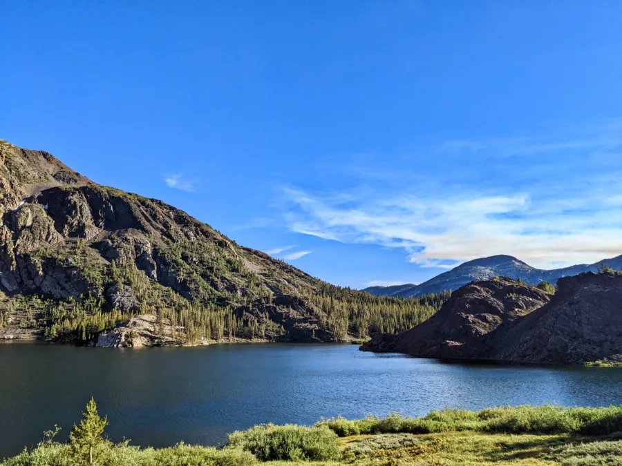 Ellery Lake in Yosemite National Park California 1