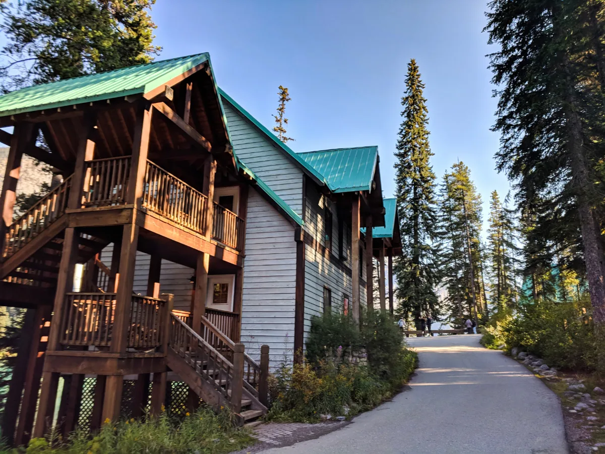 Emerald Lake Lodge in the Summer in Yoho National Park BC 1