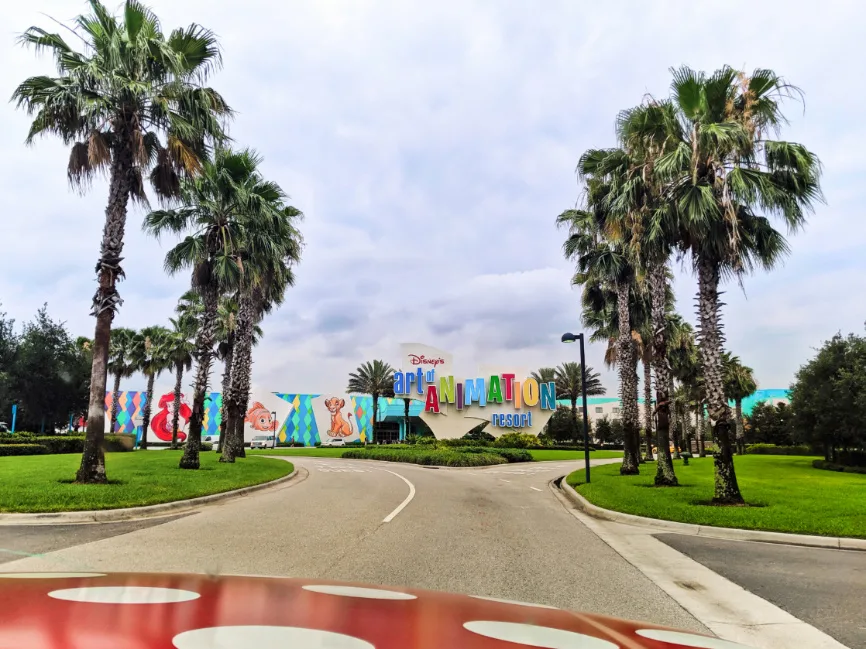 Entrance Sign at Art of Animation Resort Walt Disney World Orlando 2