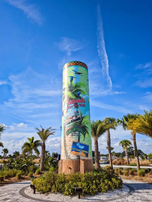 Entrance to Camp Margaritaville Auburndale Central Florida 3