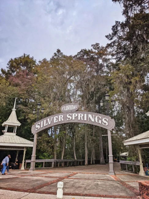 Entrance to Silver Springs State Park Ocala Florida 2