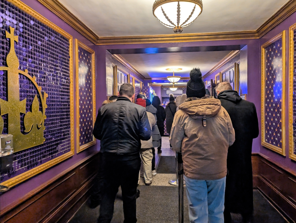 Entry Foyer for SIX on Broadway at Lena Horne Theater New York City 1