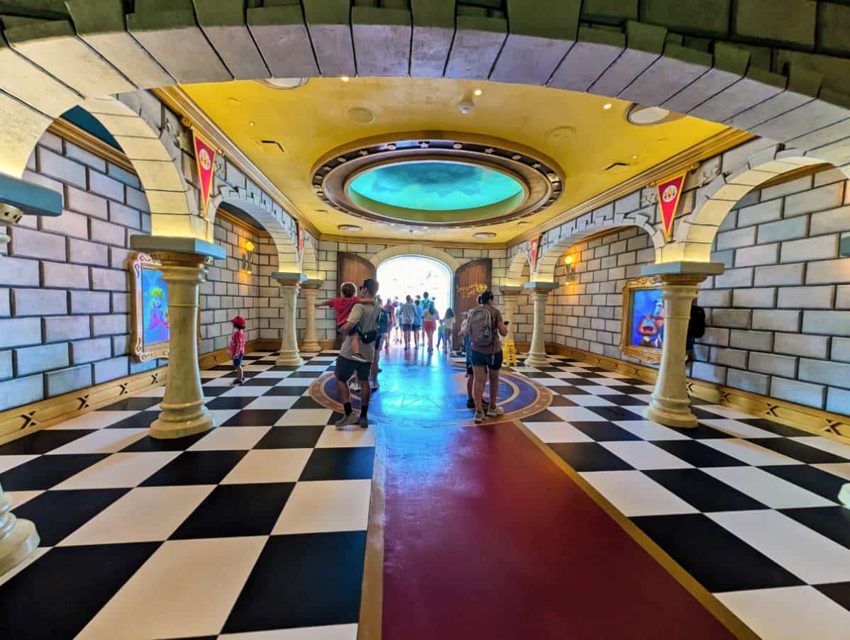 Entry portal into Super Nintendo World at Epic Universe Universal Orlando