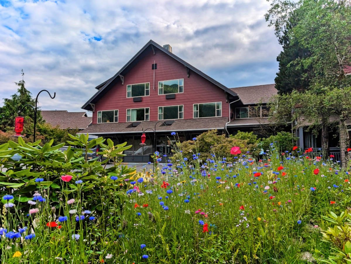 Exterior of Cape Fox Lodge Ketchikan Alaska 2