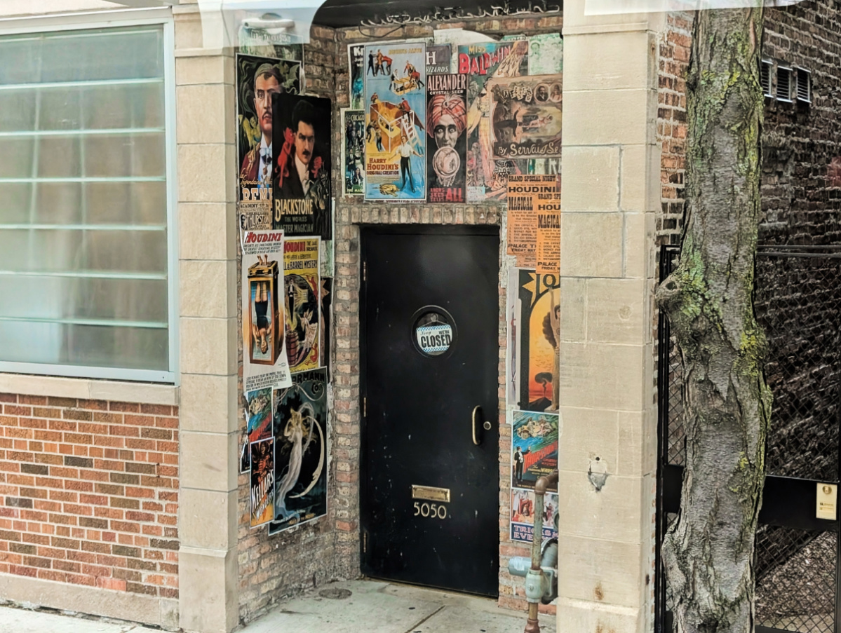 Exterior of Chicago Magic Lounge Andersonville Chicago Illinois 1