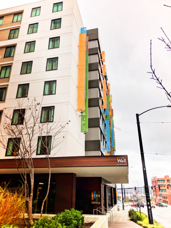 Exterior of EVEN Hotels South Lake Union Seattle 1