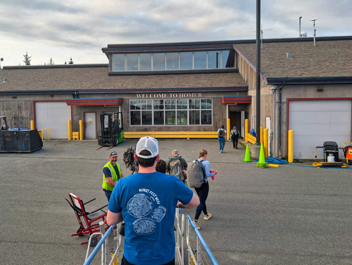 Exterior of Homer Airport Aleutian Airways Homer Alaska 1