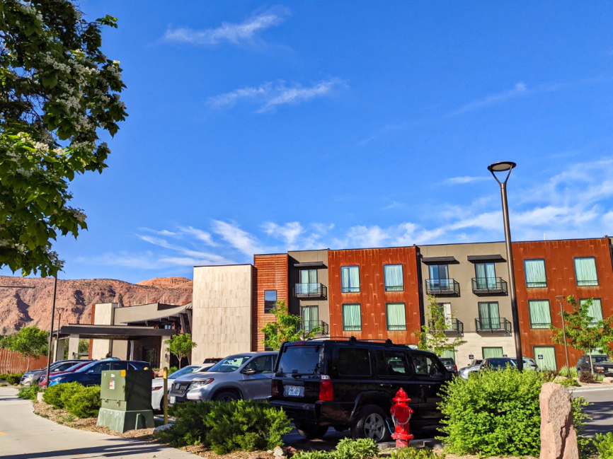 Exterior of Hoodoo Moab Curio Collection Hotel Moab Utah 4