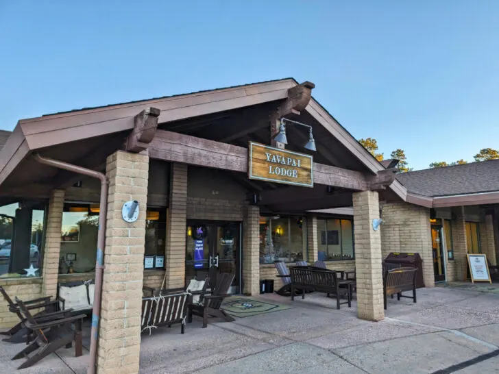 Exterior of Yavapai Lodge at Grand Canyon National Park Arizona 1