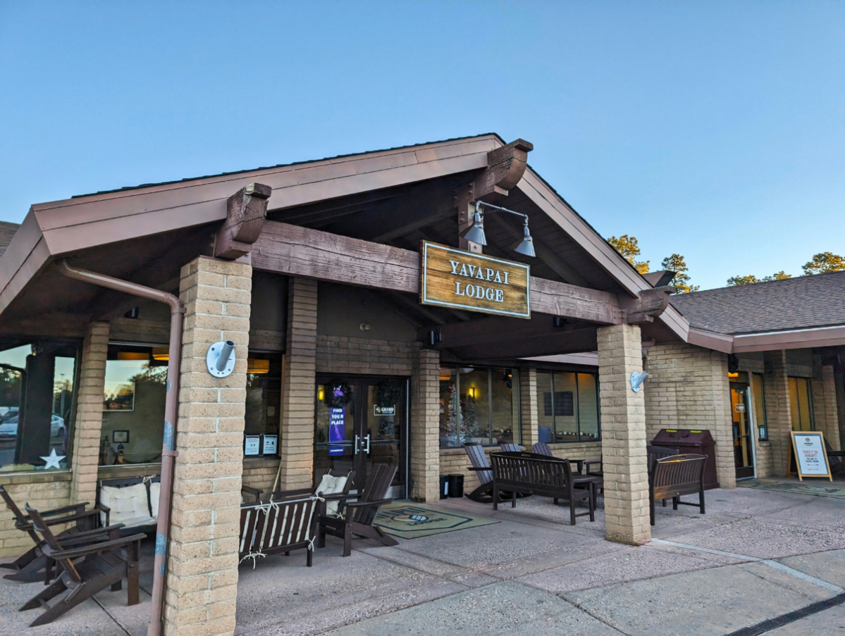 Exterior of Yavapai Lodge at Grand Canyon National Park Arizona 1