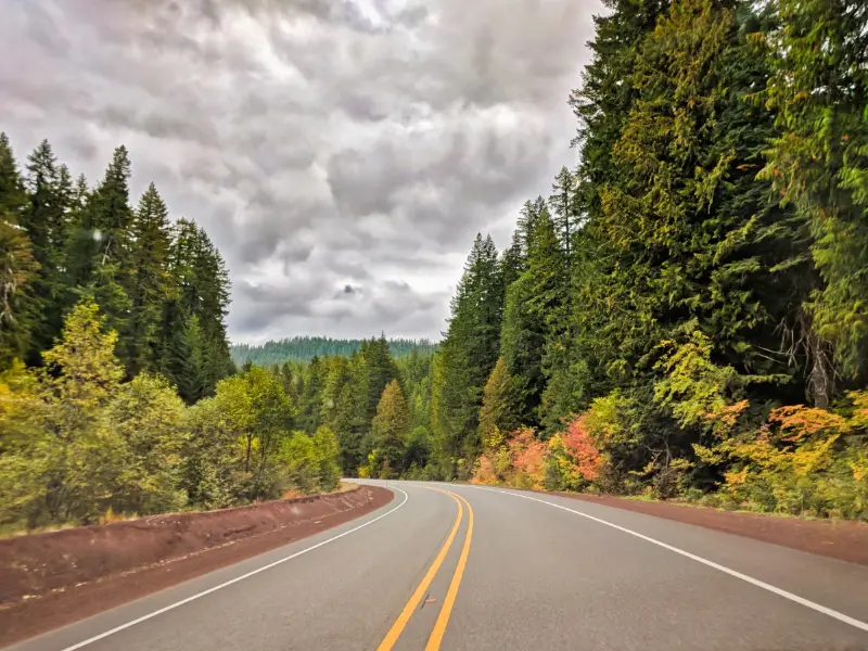Fall Colors in Santiam MacKenzie Pass Oregon Road Trip 2018 1