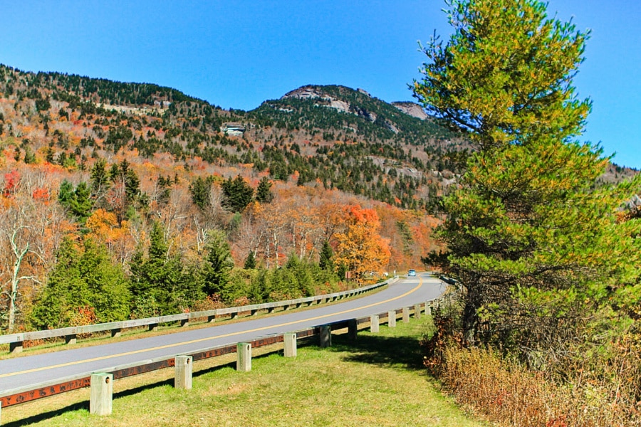 Fall Colors on Blue Ridge Parkway Virginia 1