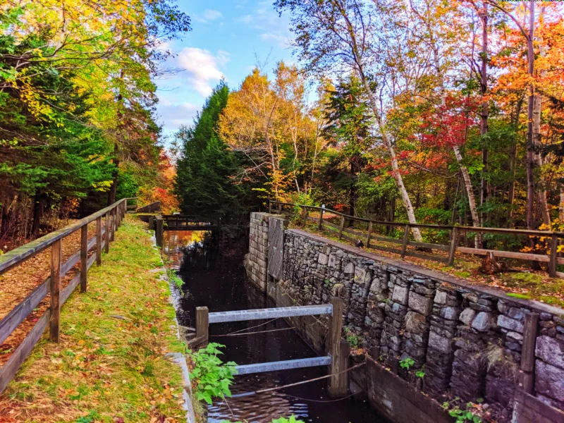 Fall Colours on Shubie Park Canals Dartmouth Halifax Nova Scotia 1