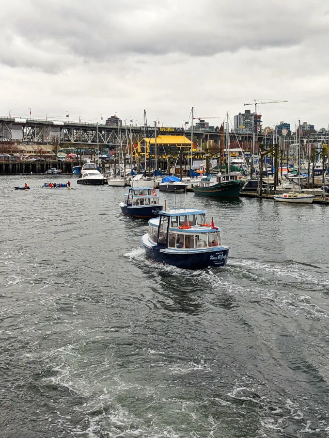 False Creek Passenger Ferry Water Taxis from Granville Island Vancouver BC 1