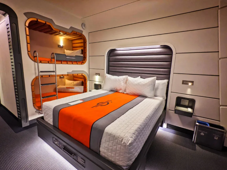 Family Cabin Room on Star Wars Galactic Starcruiser Walt Disney World 1