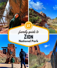 The complete guide to Zion National Park includes best hiking with kids, where to stay, how to use the shuttle system, picnicking and accessing less popular areas of Zion. Includes everything you need for planning off-season or in summer.