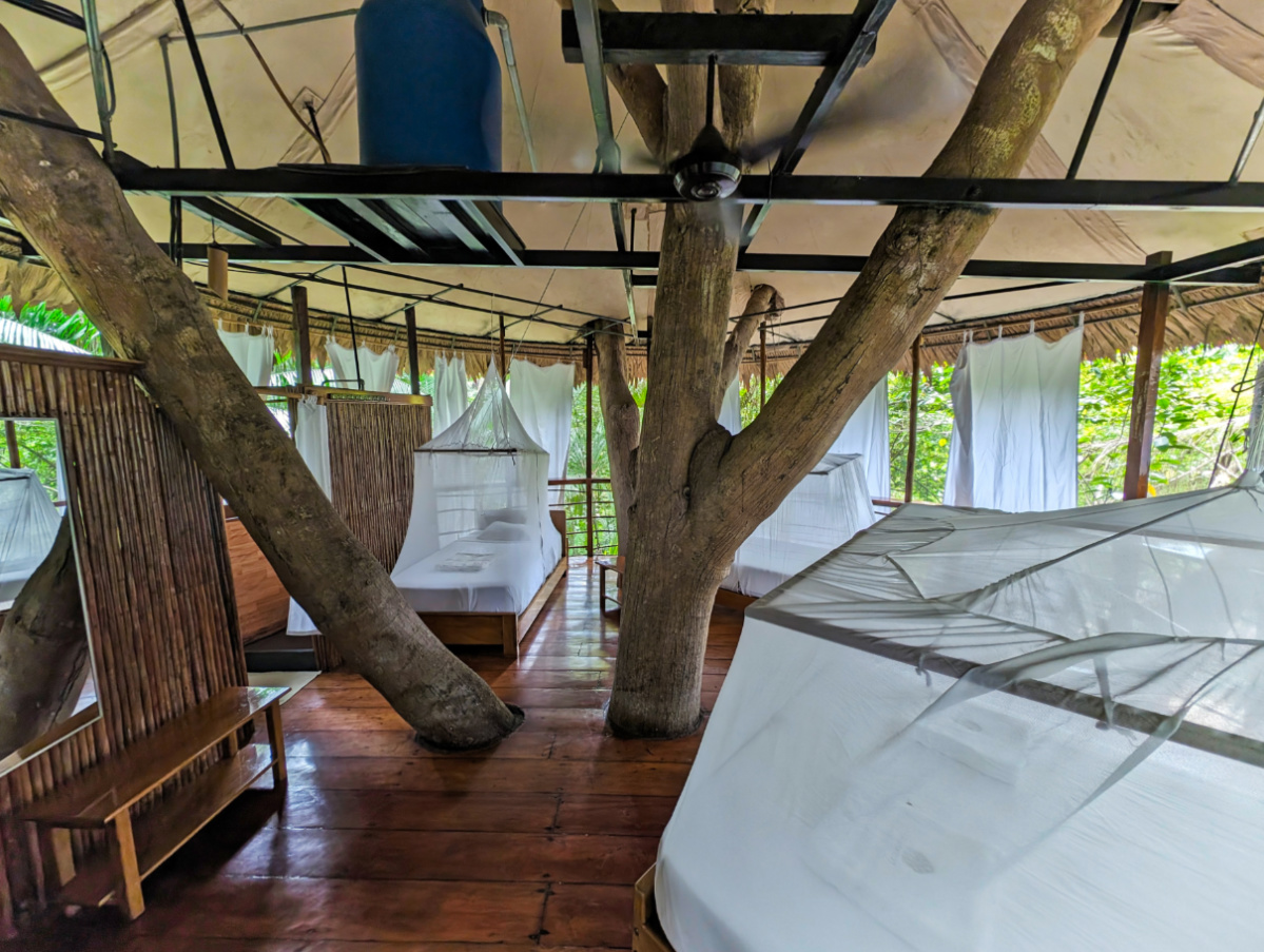 Family Treehouse 4 at Treehouse Lodge in Amazon Rainforest Iquitos Peru 2