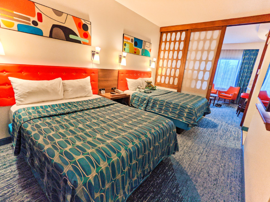 Family suite at Universal Cabana Bay Resort Orlando 5