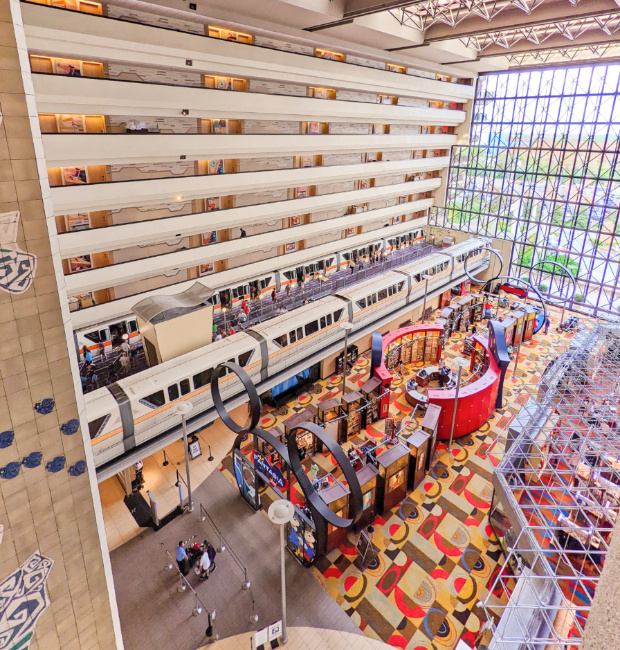 Fantasia Store with Monorail at Disneys Contemporary Resort Walt Disney World Orlando 2