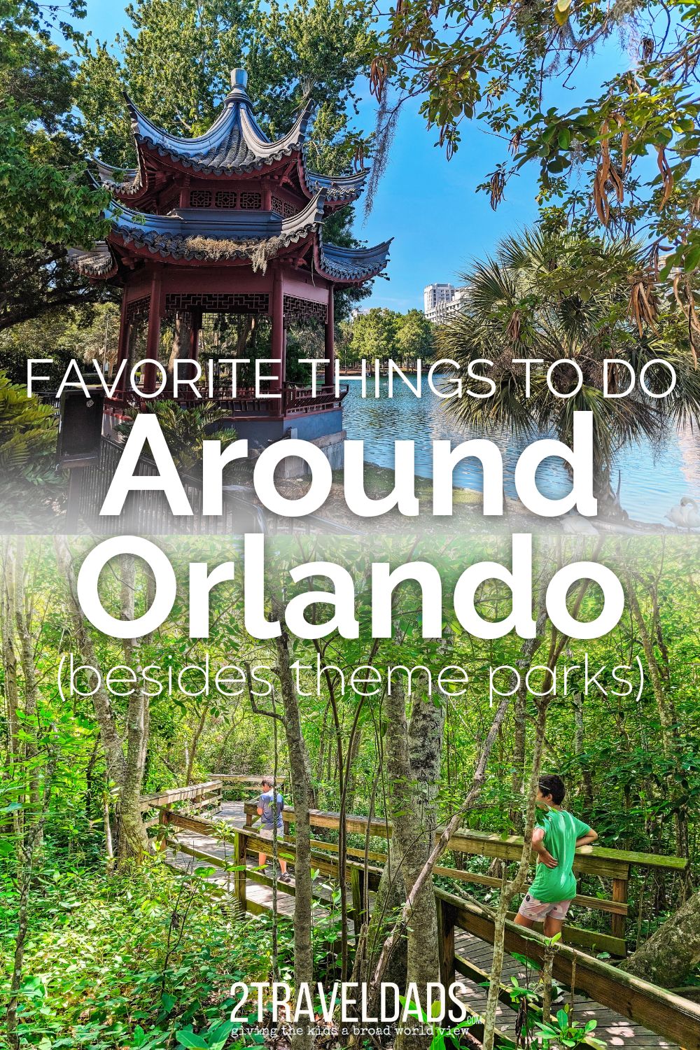 We've picked our favorite things to do in Orlando besides theme park trips (and included what parks WE would visit for just a day). Hotel recommendations, getting into nature and unique dining ideas in the Orlando area.