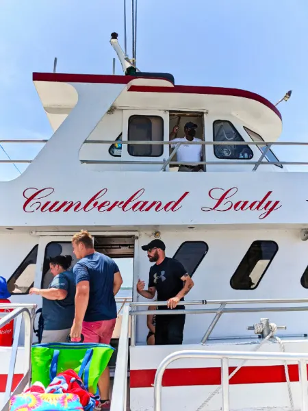 Ferry for Cumberland Island National Seashore Coastal Georgia 2