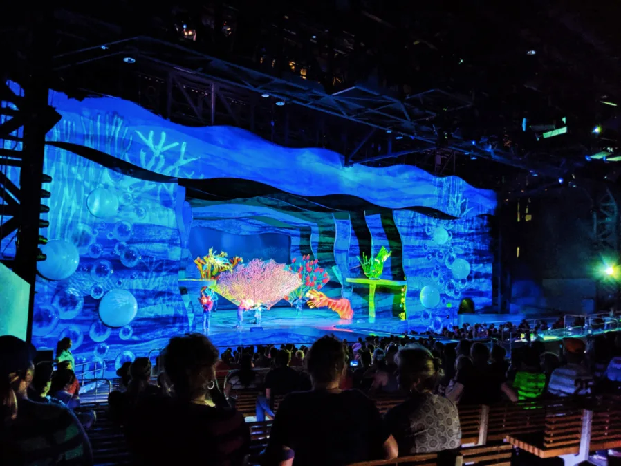 Finding Nemo: the musical at Disneys Animal Kingdom Disney World Orlando Florida 2