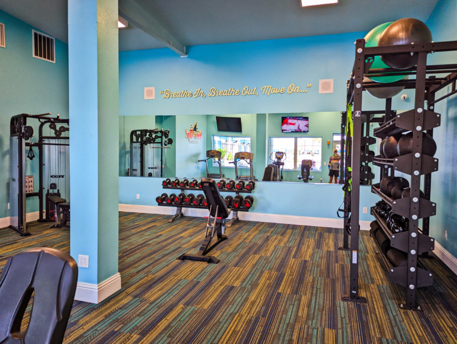 Fitness Center at Camp Margaritaville Auburndale Central Florida 1