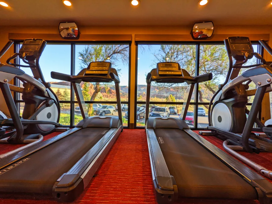 Fitness Center at Capitol Reef Resort at Capitol Reef National Park Torrey Utah 2