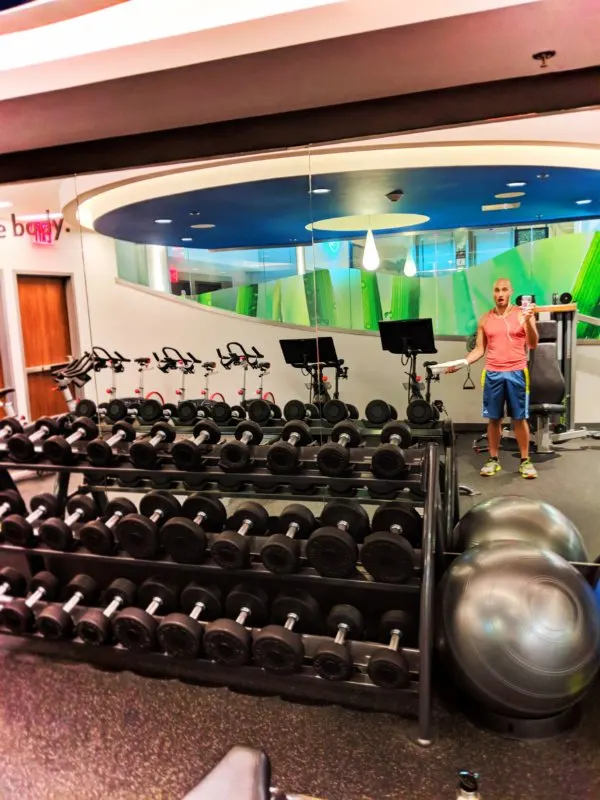 Fitness studio of EVEN Hotels Times Square South New York City 1