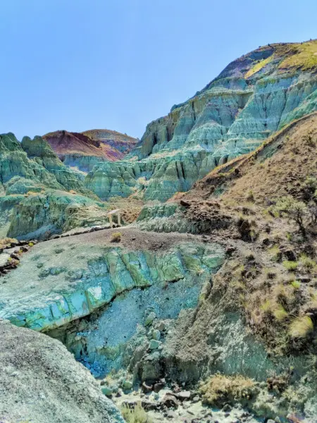 Formations at Blue Basin John Day Fossil Beds National Monument Oregon 2b