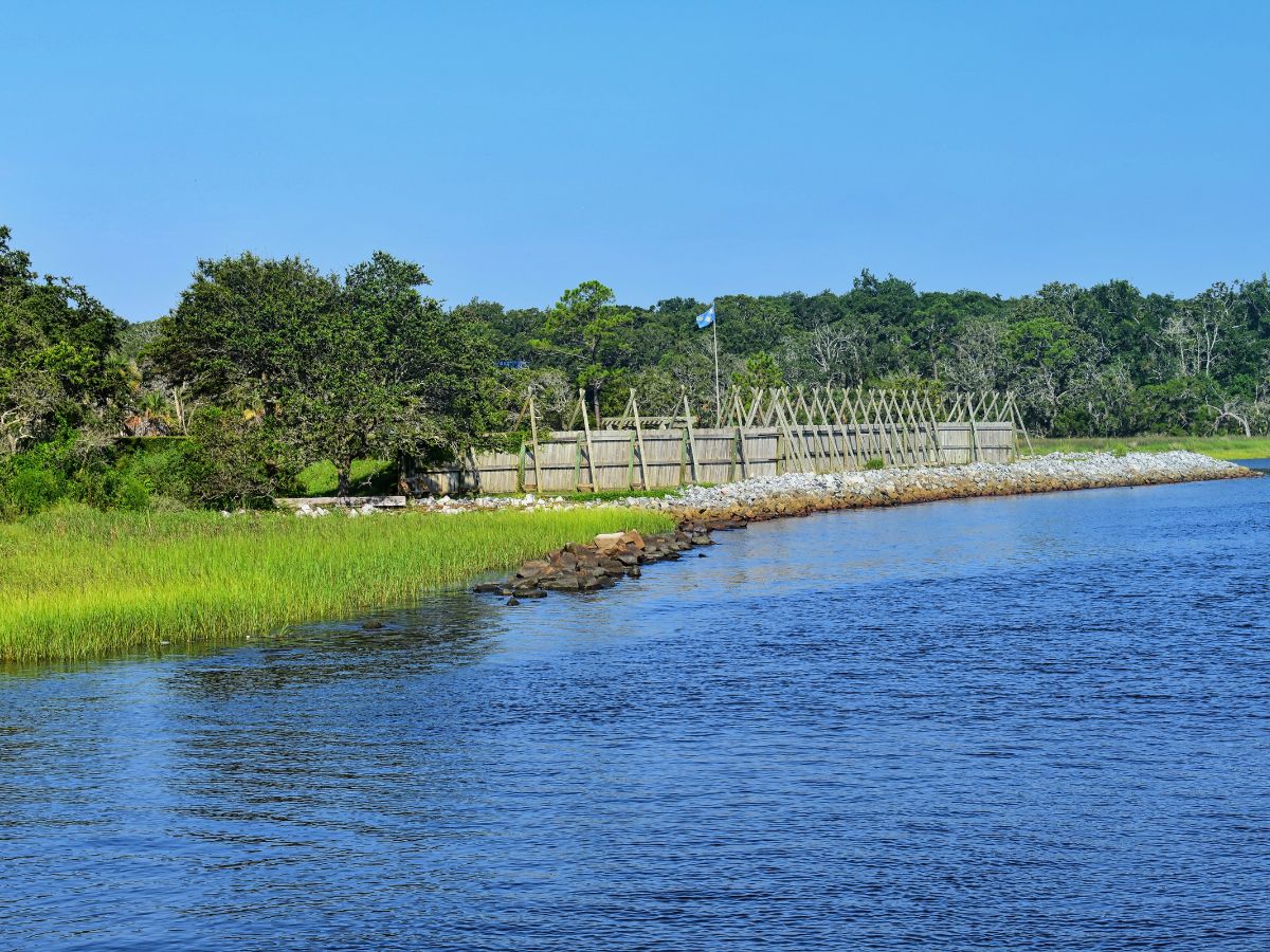 Fort Caroline at Timucuan Historic Preserve Jacksonville Florida