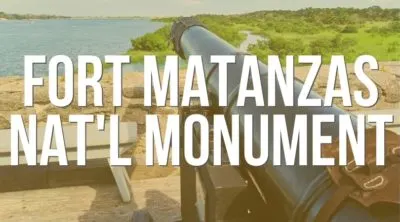 Fort Matanzas National Monument is an ideal day trip from St Augustine. See how to visit and what to day at this overlooked but MUST-SEE sight. #Florida #StAugustine #nationalpark