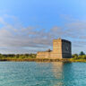 Fort Matanzas National Monument from SUP on River 2020 1