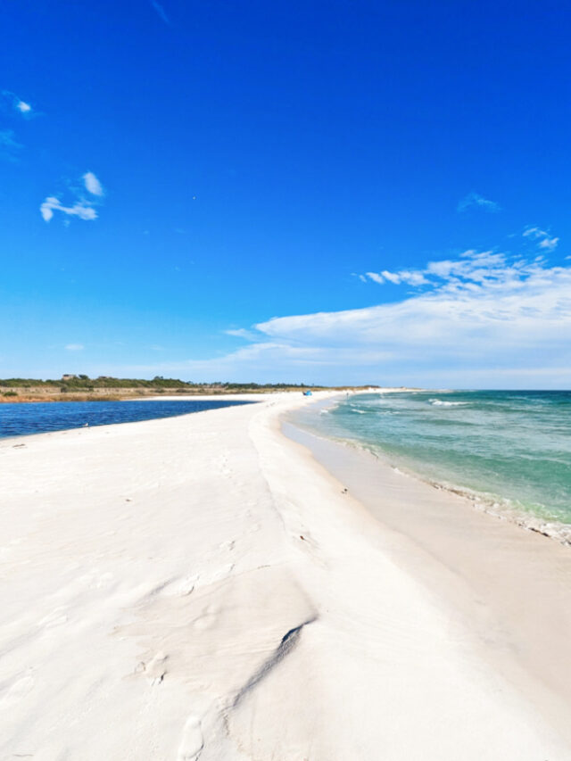 Fort Pickens Beach at Gulf Islands National Seashore Pensacola Florida 1