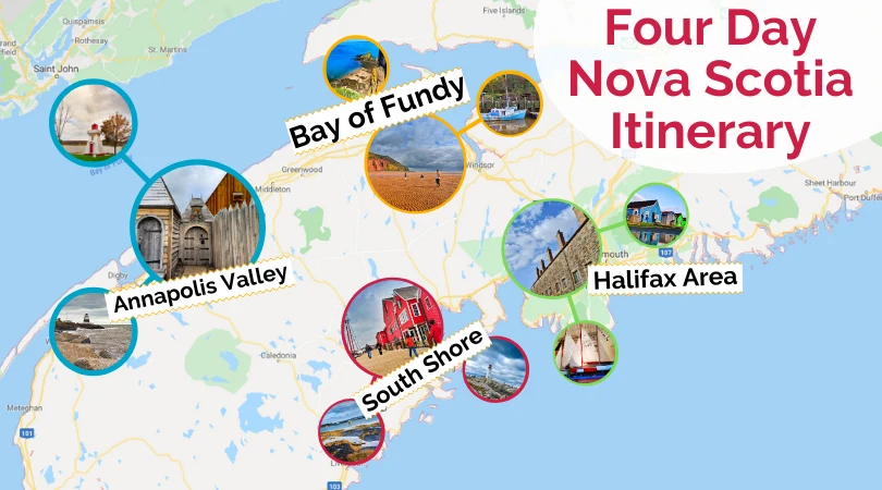Halifax, Nova Scotia and Bay of Fundy •