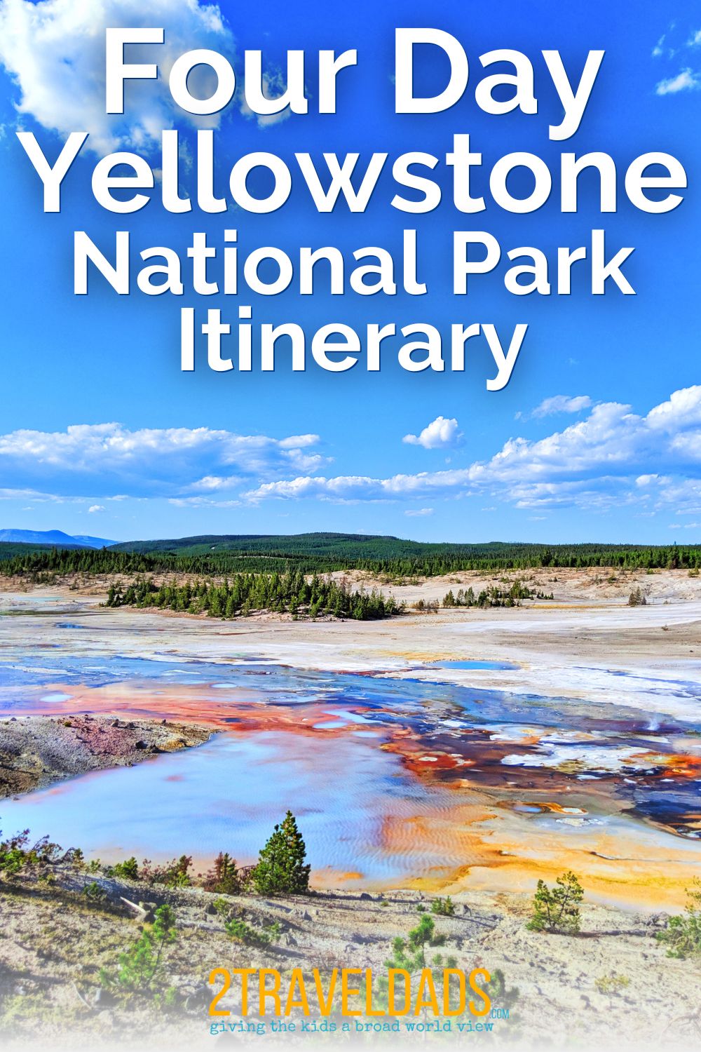 This four day Yellowstone itinerary is ideal for either first time visitors or long time fans of the National Park. Each day offers both unique geysers and wildlife opportunities and is flexible based on where you're staying at Yellowstone National Park.