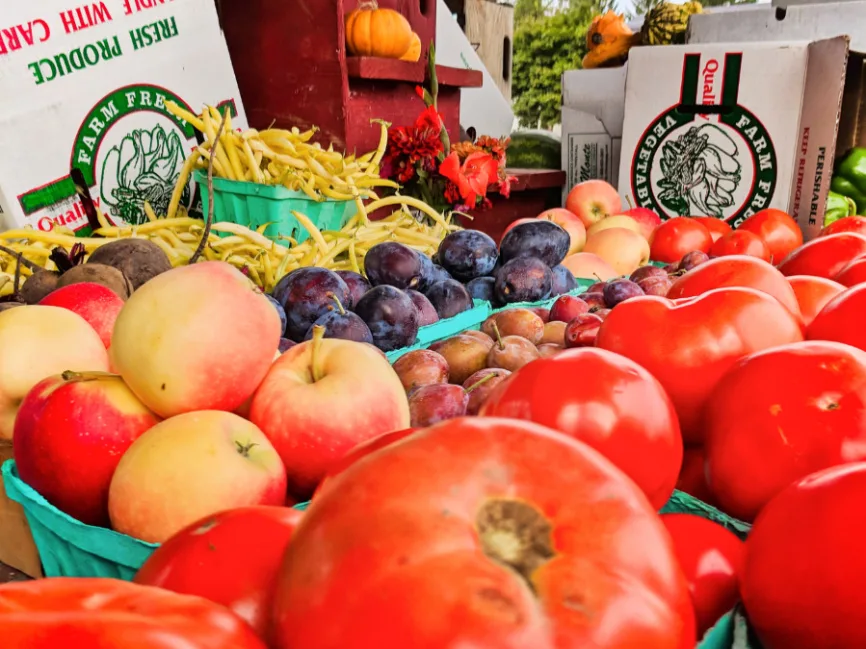 Fresh Produce at Farm Stand Lake Chelan Washington 2