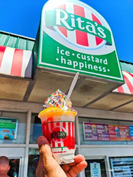 Frozen Custard at Ritas Saint Augustine Beach 2020 1