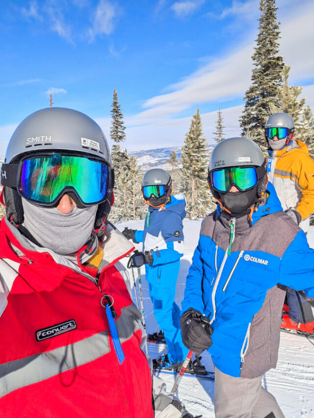 Full Taylor Family Skiing at Winter Park Resort Colorado 1