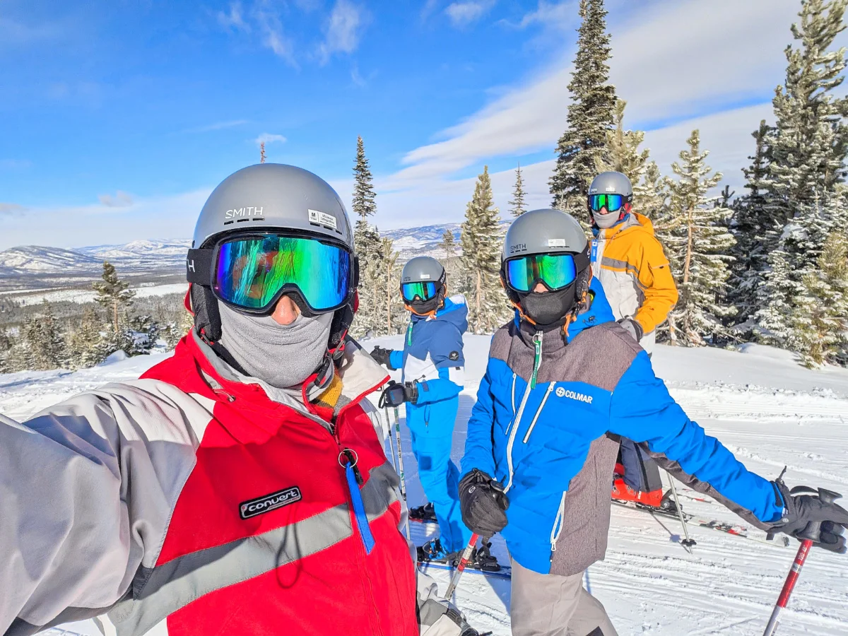 Full Taylor Family Skiing at Winter Park Resort Colorado 1