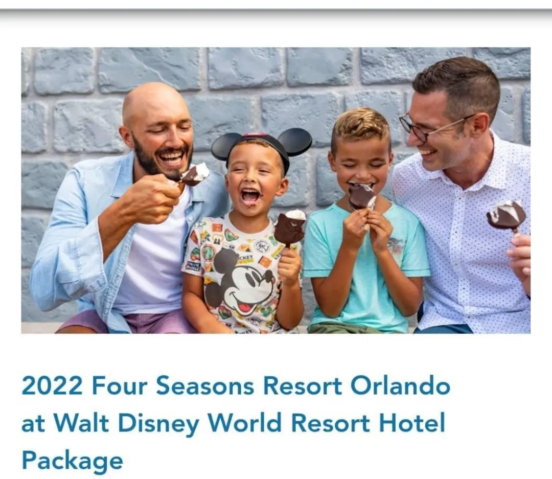 Full Taylor Family Walk Disney World Ad Photo Shoot 1