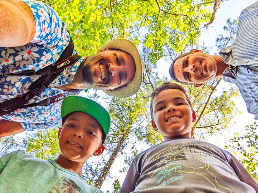Full Taylor Family at Big Cypress Bend Boardwalk Fakahatchee Strand State Park Big Cypress National Preserve Florida 4