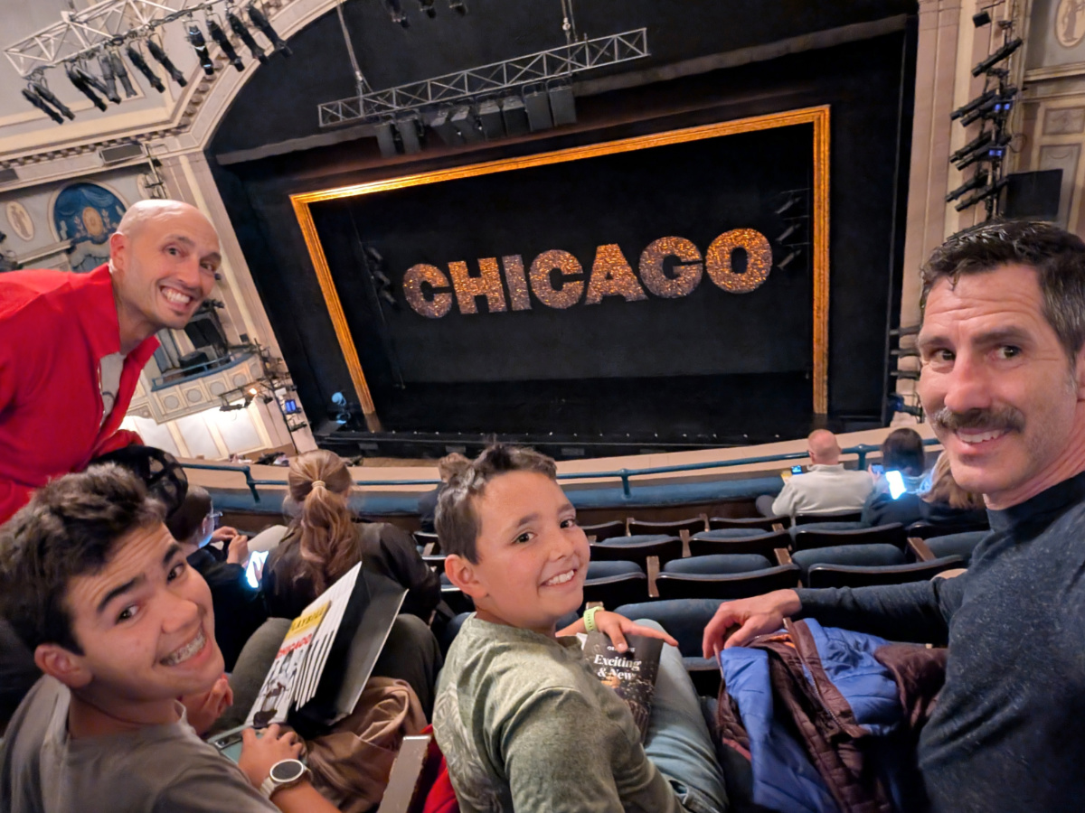 Full Taylor Family at Chicago on Broadway at Ambassador Theater New York City 2