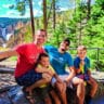 Full Taylor Family at Grand Canyon of Yellowstone 2019 2